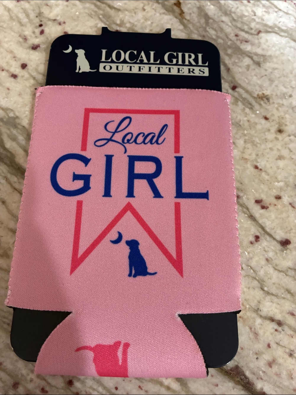 Pink Can Koozie
